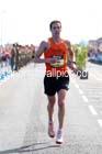 Dan Jenkin finishing the mens 2014 BUPA Great North Run. Photo: David T. Hewitson/Sports for All Pics